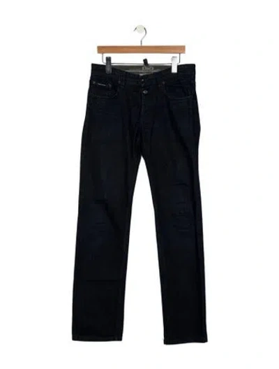 Pre-owned D&g Straight-leg Jeans In Blue