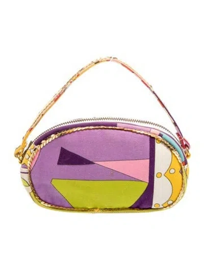 Pre-owned D&g Top Handle Bag In Purple