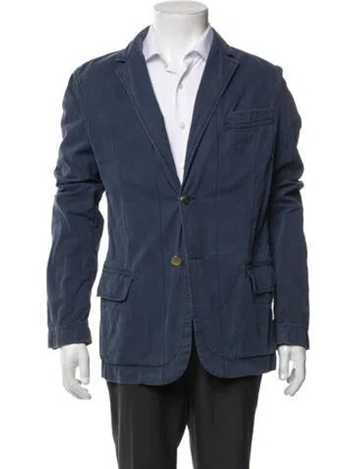 Pre-owned D&g Utility Jacket In Blue