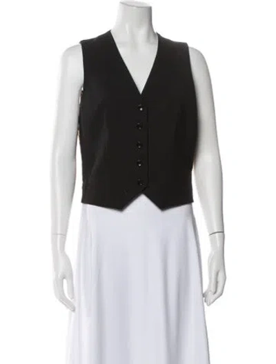 Pre-owned D&g Vest In Black