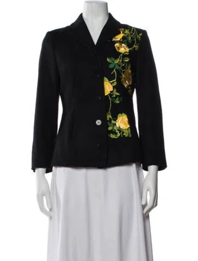 Pre-owned D&g Vintage 1990's Blazer In Black