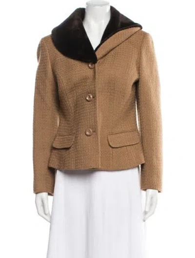 Pre-owned D&g Vintage 1990's Jacket In Brown