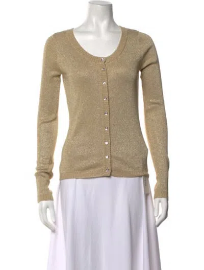 Pre-owned D&g Vintage 1990's Sweater In Gold