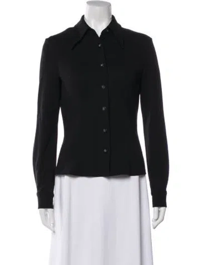 Pre-owned D&g Vintage 1990's Top In Black