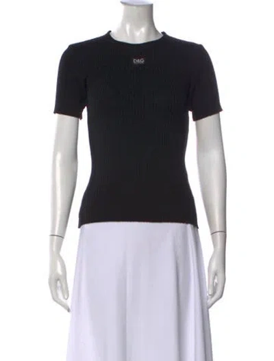 Pre-owned D&g Vintage 1990's T-shirt In Black
