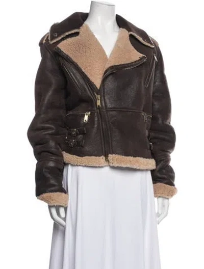 Pre-owned D&g Vintage 2000's Biker Jacket In Black