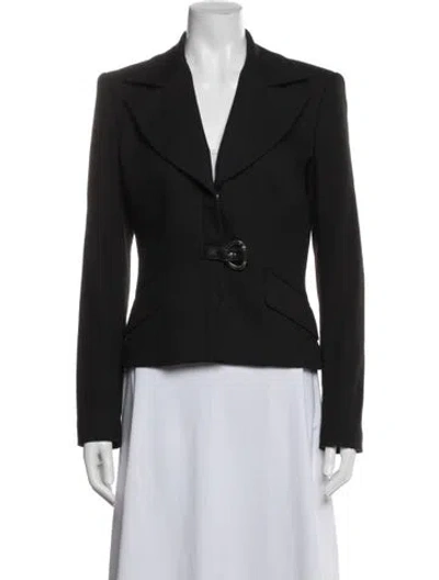 Pre-owned D&g Vintage 2000's Blazer In Black