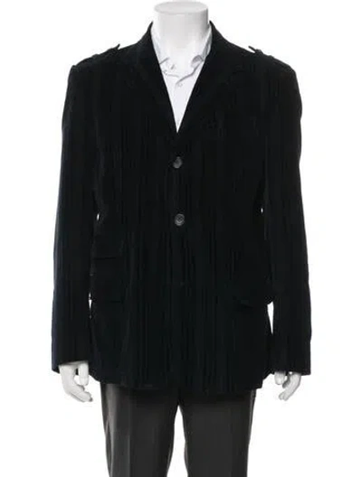 Pre-owned D&g Vintage 2000's Blazer In Blue