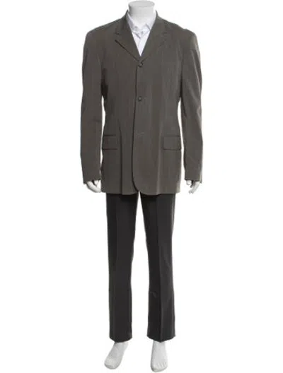 Pre-owned D&g Vintage 2000's Blazer In Grey