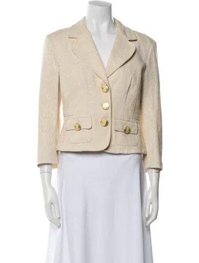 Pre-owned D&g Vintage 2000's Blazer In Neutral