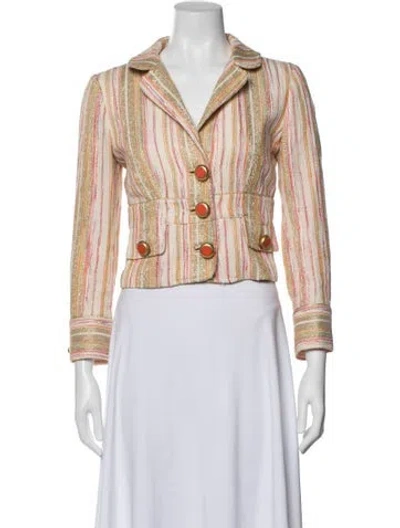 Pre-owned D&g Vintage 2000's Blazer In Neutrals
