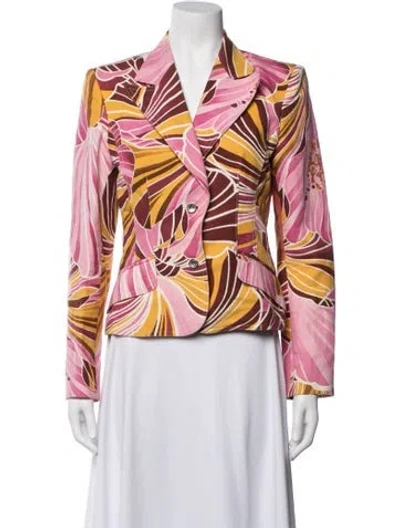 Pre-owned D&g Vintage 2000's Blazer In Pink