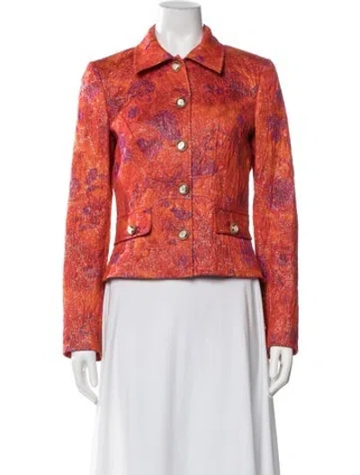 Pre-owned D&g Vintage 2000's Blazer In Red