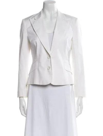 Pre-owned D&g Vintage 2000's Blazer In White