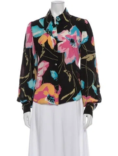 Pre-owned D&g Vintage 2000's Blouse In Black