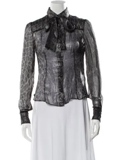 Pre-owned D&g Vintage 2000's Blouse In Multi