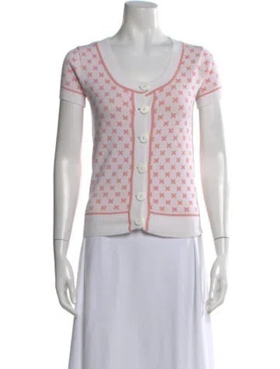 Pre-owned D&g Vintage 2000's Button-up Top In Neutral