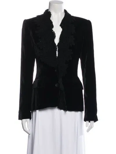 Pre-owned D&g Vintage 2000's Coat In Blue