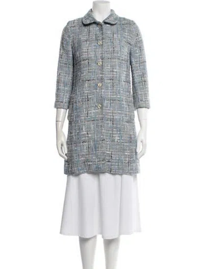 Pre-owned D&g Vintage 2000's Coat In Blue