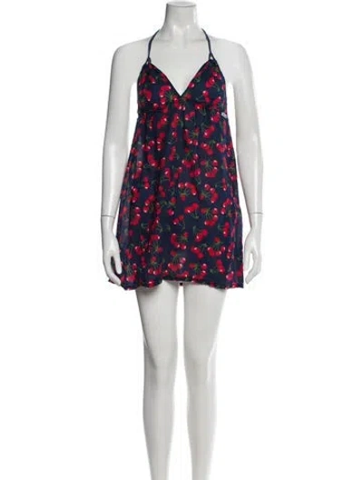 Pre-owned D&g Vintage 2000's Cover-up In Blue