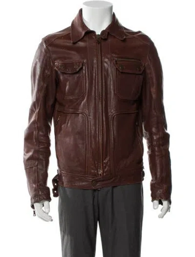 Pre-owned D&g Vintage 2000's Jacket In Brown