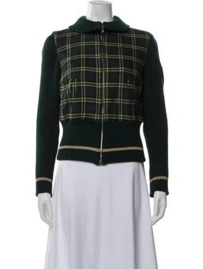 Pre-owned D&g Vintage 2000 Jacket In Green