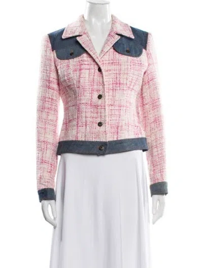 Pre-owned D&g Vintage 2000's Jacket In Pink