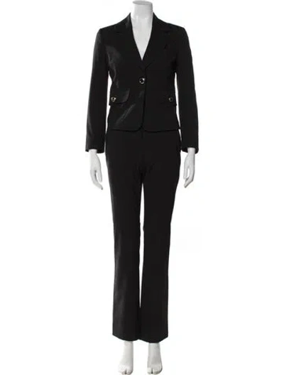 Pre-owned D&g Vintage 2000's Pantsuit In Black