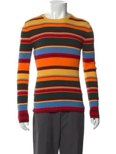 Pre-owned D&g Vintage 2000's Pullover In Orange