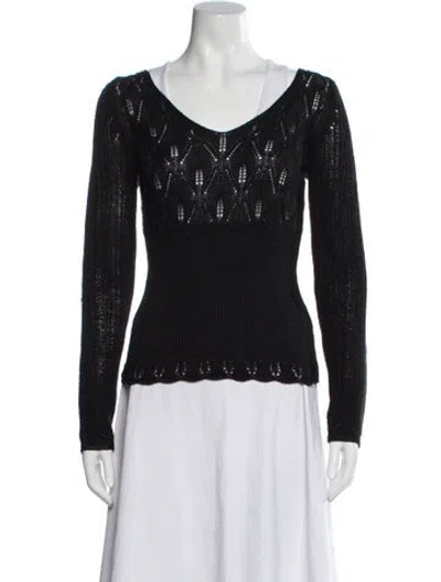 Pre-owned D&g Vintage 2000's Sweater In Black