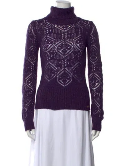 Pre-owned D&g Vintage 2000's Sweater In Purple