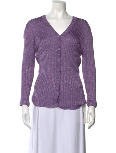 Pre-owned D&g Vintage 2000's Sweater In Purple