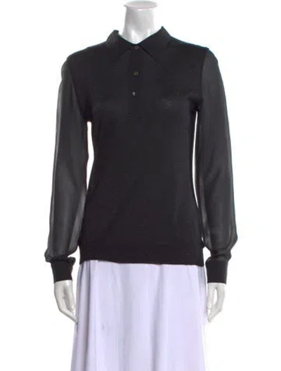 Pre-owned D&g Vintage 2000's Top In Black