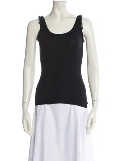 Pre-owned D&g Vintage 2000's Top In Black