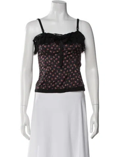 Pre-owned D&g Vintage 2000's Top In Black