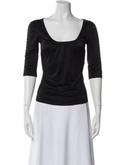 Pre-owned D&g Vintage 2000's Top In Black