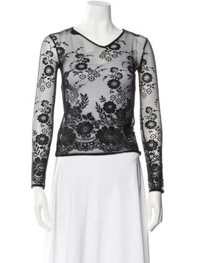 Pre-owned D&g Vintage 2000's Top In Black