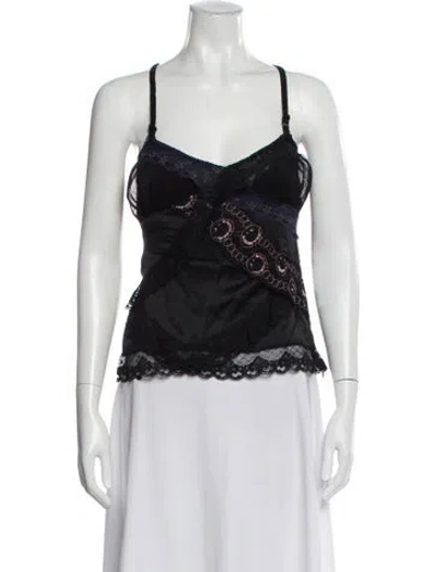 Pre-owned D&g Vintage 2000's Top In Black