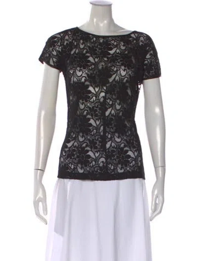 Pre-owned D&g Vintage 2000's Top In Black