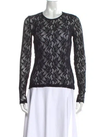 Pre-owned D&g Vintage 2000's Top In Black
