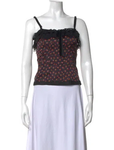 Pre-owned D&g Vintage 2000's Top In Black