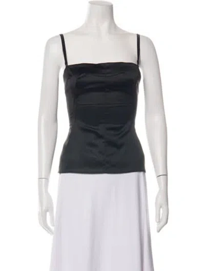 Pre-owned D&g Vintage 2000's Top In Black