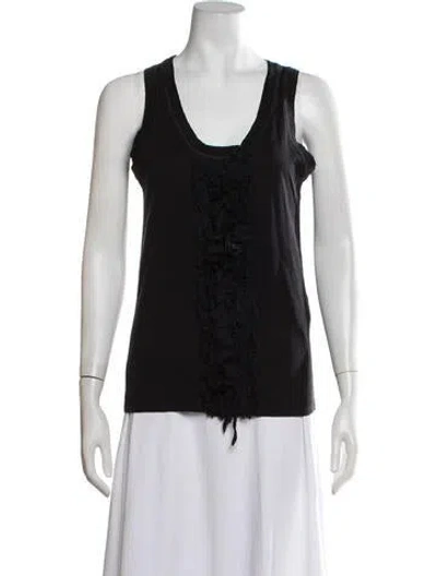 Pre-owned D&g Vintage 2000's Top In Black