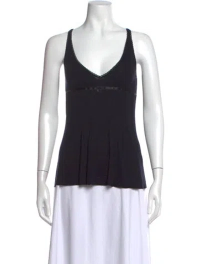 Pre-owned D&g Vintage 2000's Top In Blue