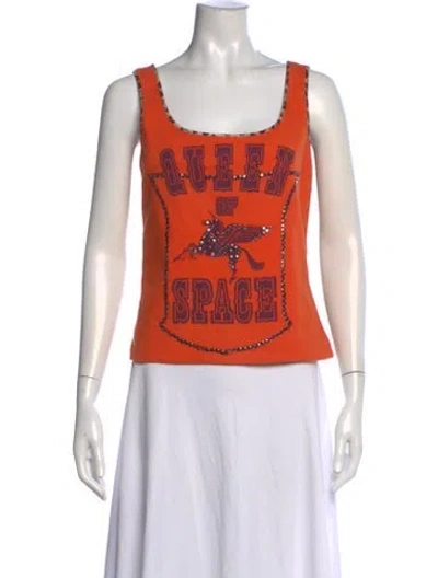 Pre-owned D&g Vintage 2000's Top In Multi