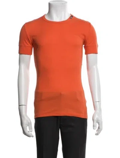 Pre-owned D&g Vintage 2000's Top In Orange
