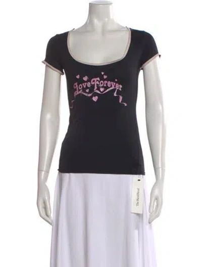 Pre-owned D&g Vintage 2000's T-shirt In Black
