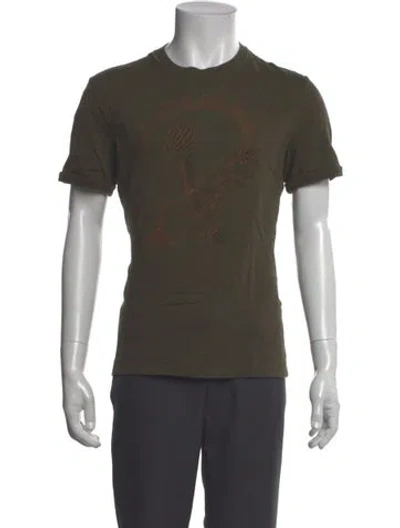 Pre-owned D&g Vintage 2000's T-shirt In Green