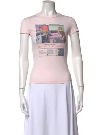 Pre-owned D&g Vintage 2000's T-shirt In Pink