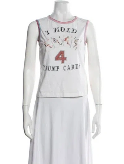 Pre-owned D&g Vintage 2000's T-shirt In White
